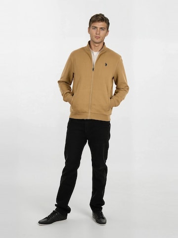 U.S. POLO ASSN. Sweatvest in Groen