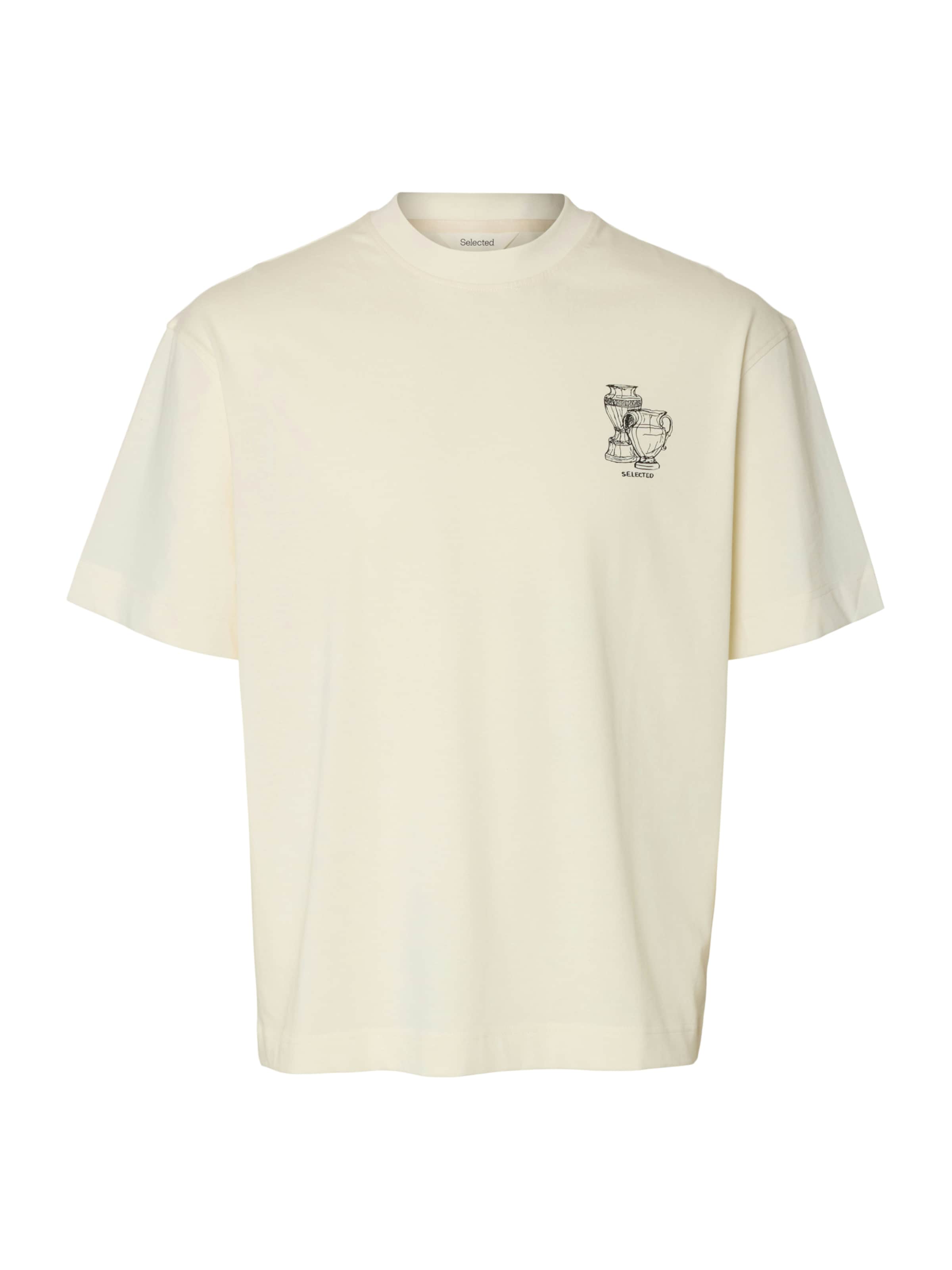 SELECTED Shirt 'SLHNIC' in Beige: front