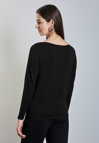 STREET ONE Strickpullover in Schwarz