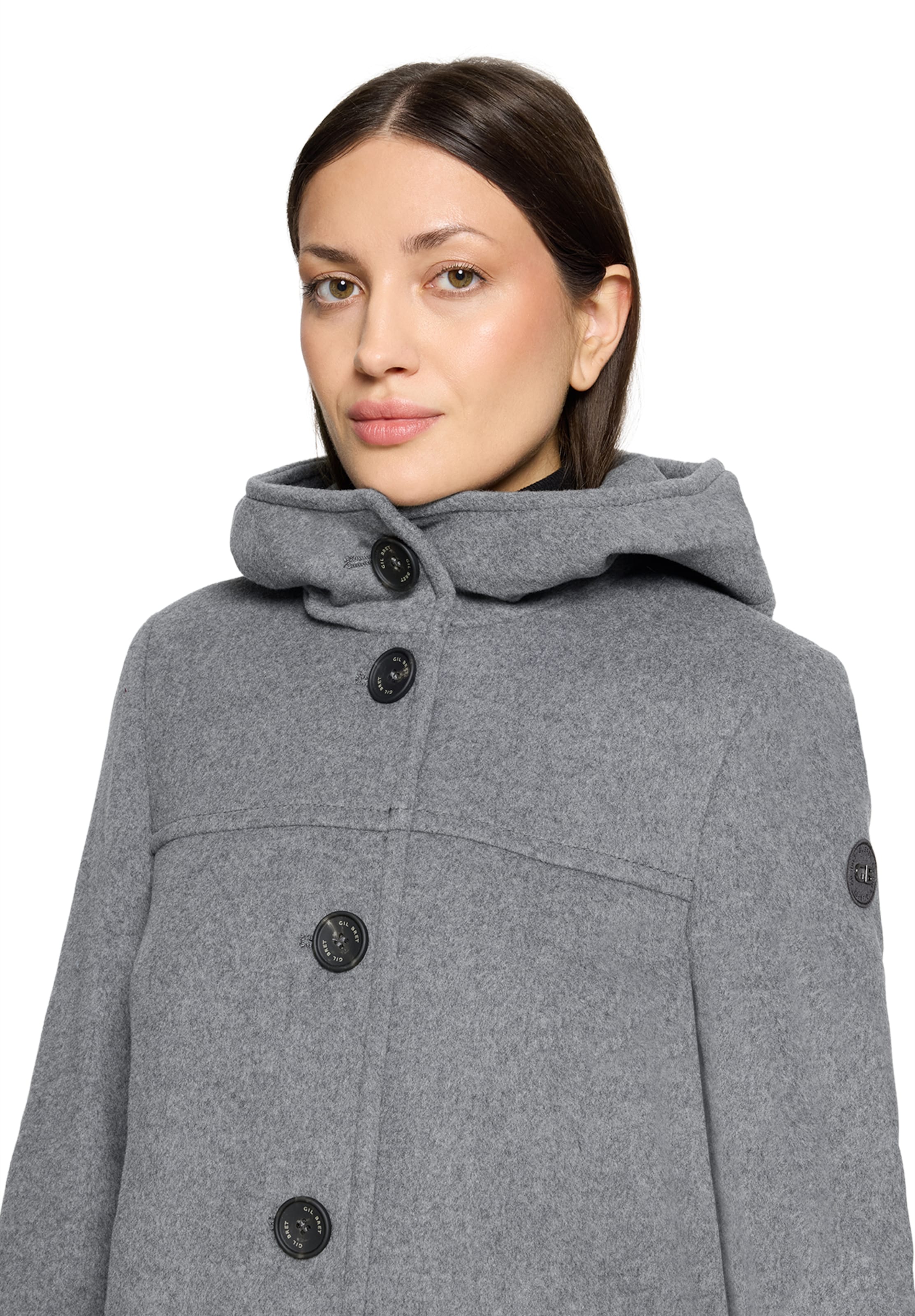 GIL BRET Between-Seasons Coat in Grey