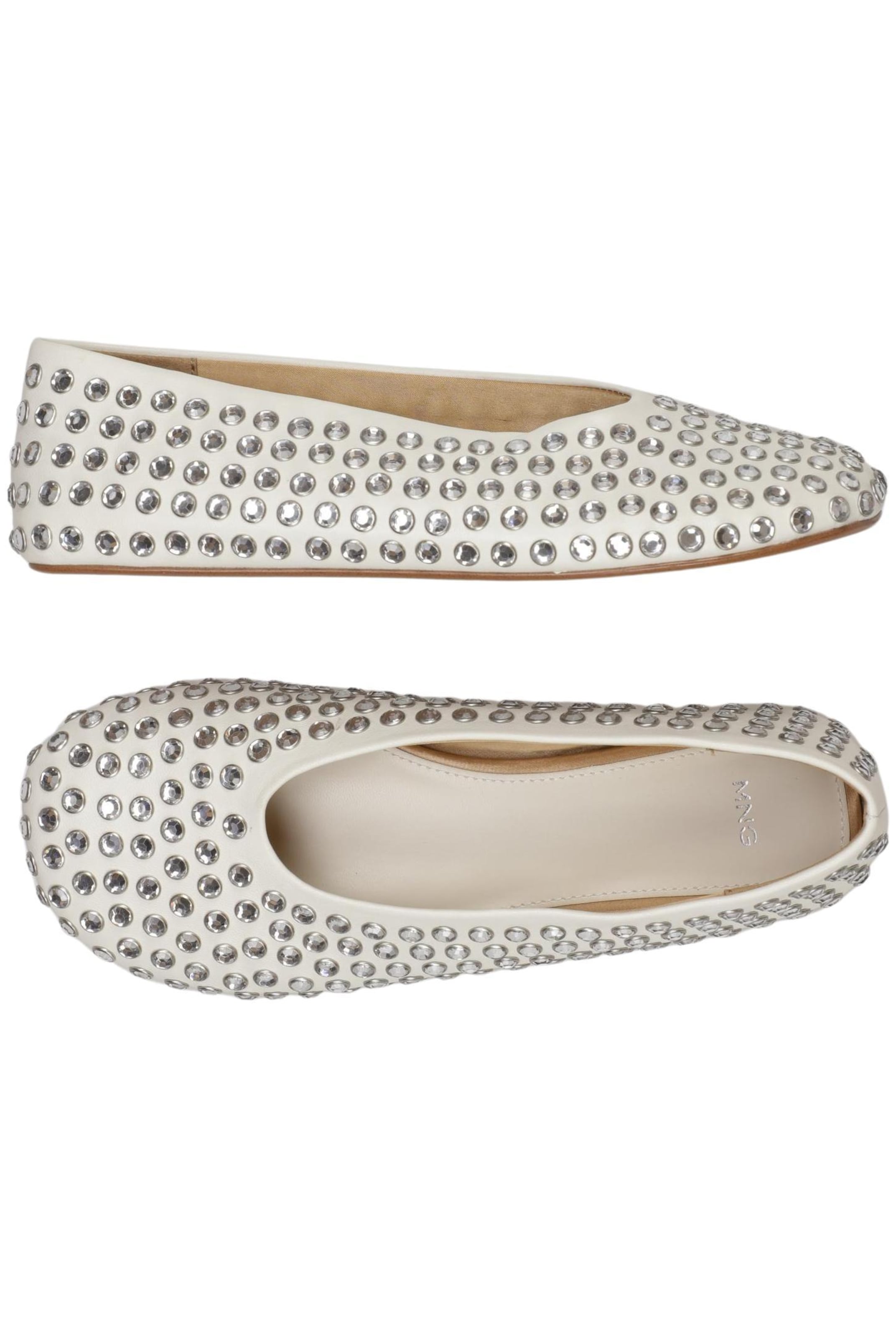 MANGO Ballerina 39 in Weiß: Vorderseite