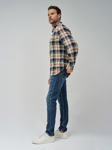 Salsa Jeans Regular Fit Hemd in Blau