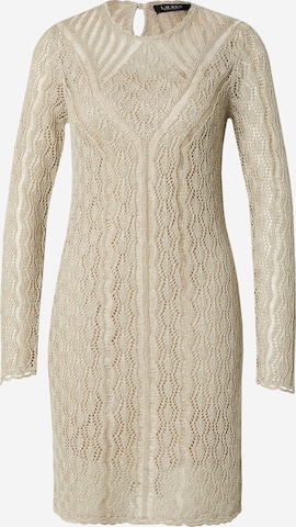 Lauren Ralph Lauren Knitted dress in Grey: front