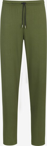 Mey Pajama Pants in Green: front