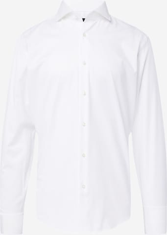 Regular fit Camicia business 'H-Joe' di BOSS Black in bianco: frontale