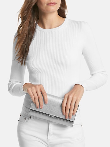 Michael Kors Clutch 'MONA' in Silver