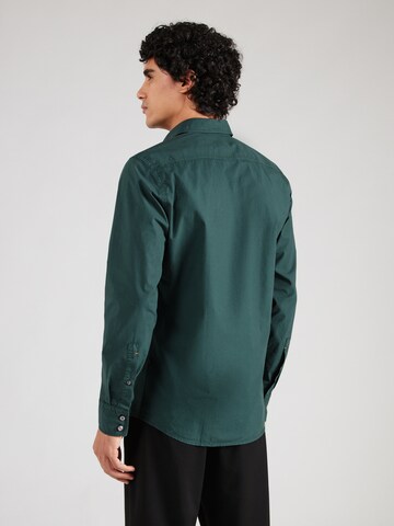BOSS Regular fit Srajca 'Relegant_6' | zelena barva