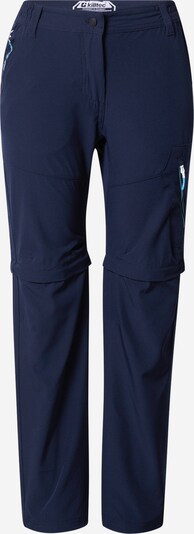 Pantaloni per outdoor KILLTEC di colore navy / blu chiaro, Visualizzazione prodotti