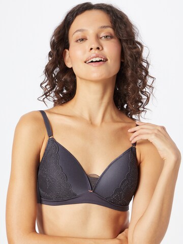 JOOP! Triangle Bra in Grey: front