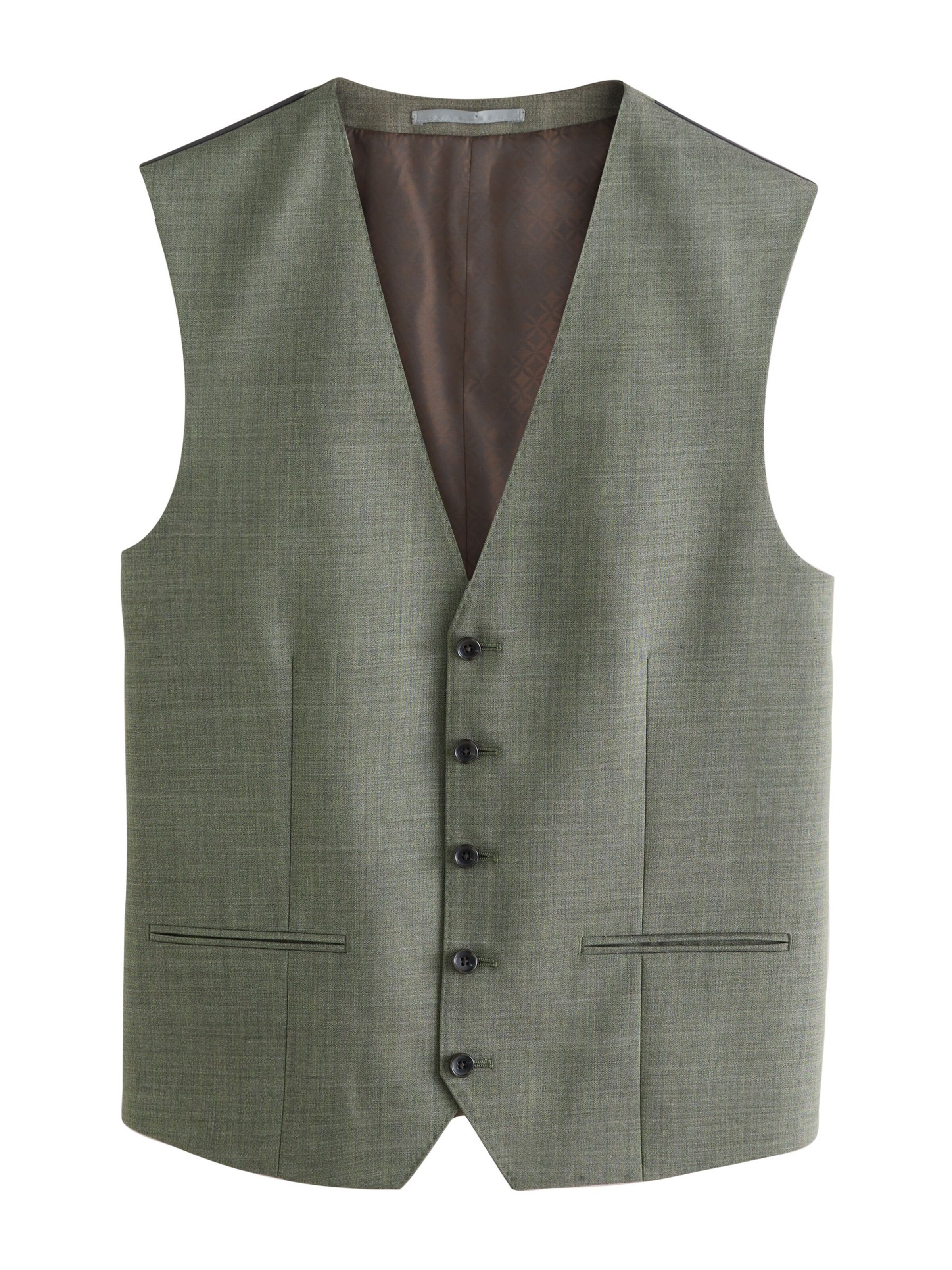 Next Gilet in Groen: voorkant