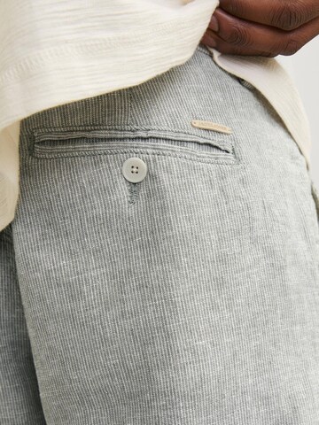 JACK & JONES Regularen Hlače z naborki 'Bill Cairo' | zelena barva