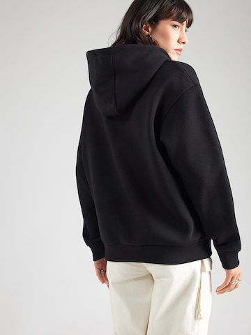 GUESS Athletic Sweatshirt 'NAT HOODIE SWEATSHIRT' in Black