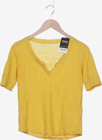 Majestic Filatures Top & Shirt in XXS in Yellow: front