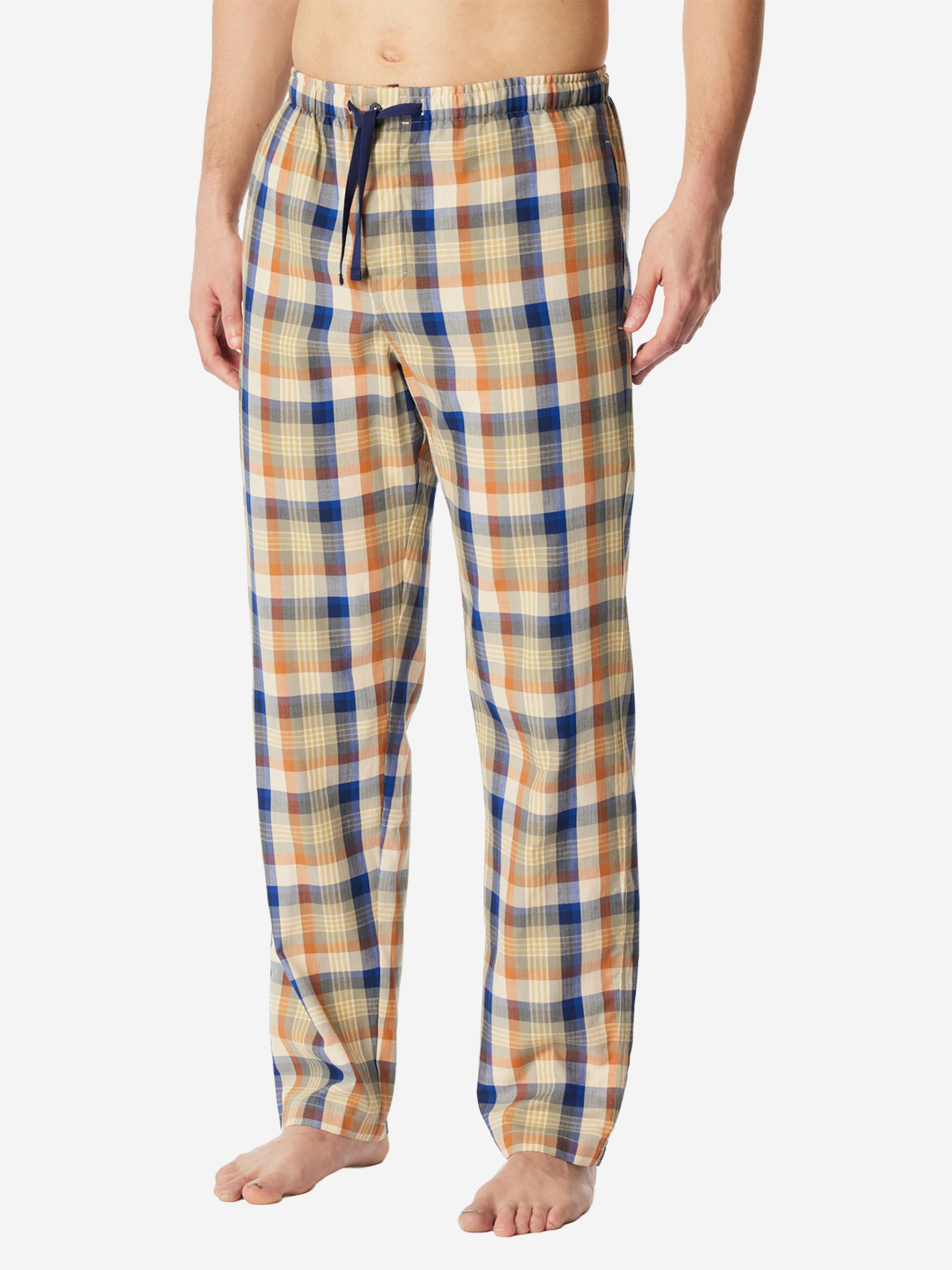 Pantalon de pyjama ' Mix Relax ' SCHIESSER en beige : devant