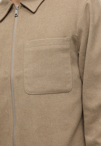 JACK & JONES Prehodna jakna 'JORSALAMANCO' | bež barva