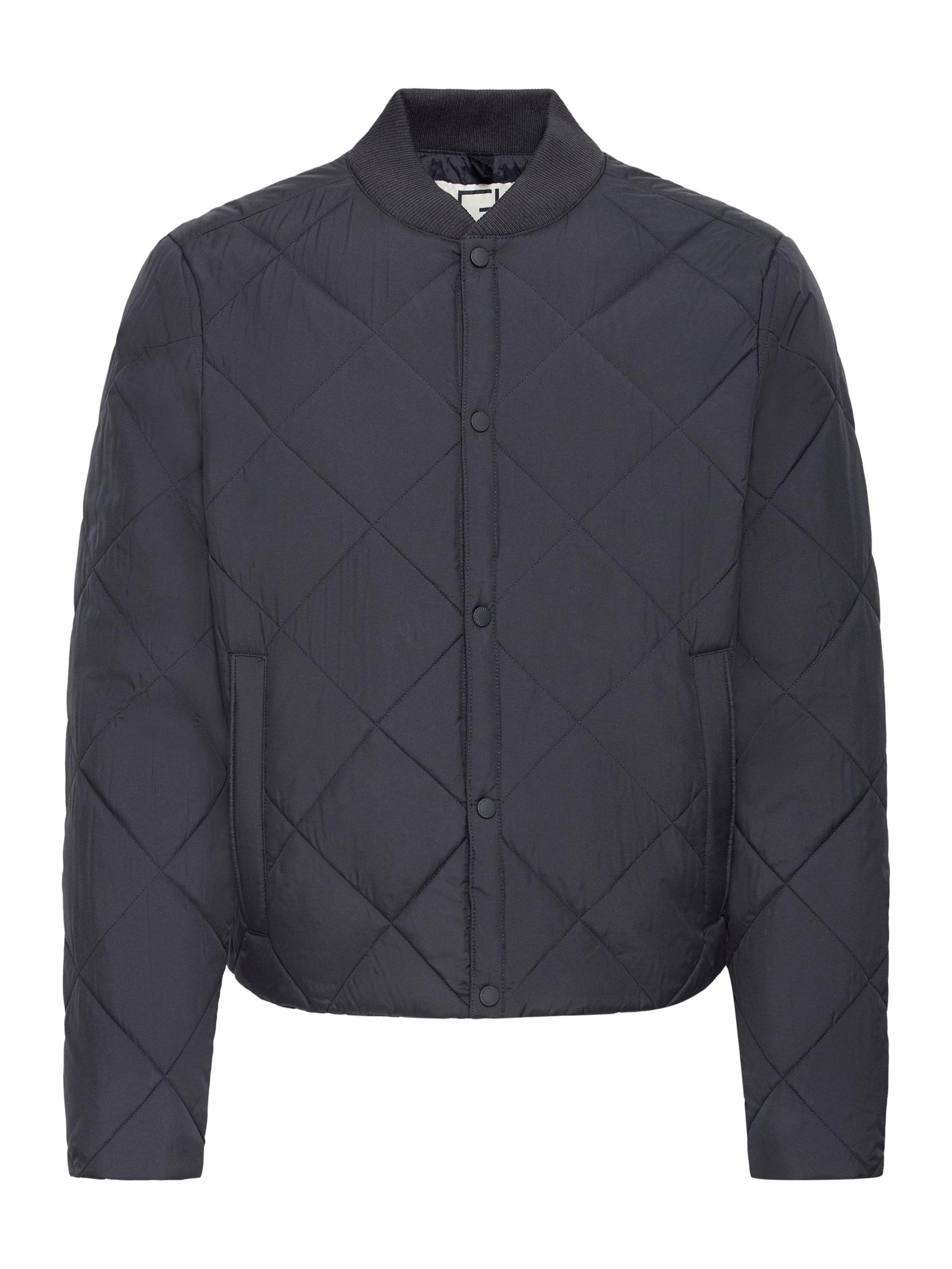 Casual Friday Steppjacke ' CFALGREN ' in Blau: Vorderseite