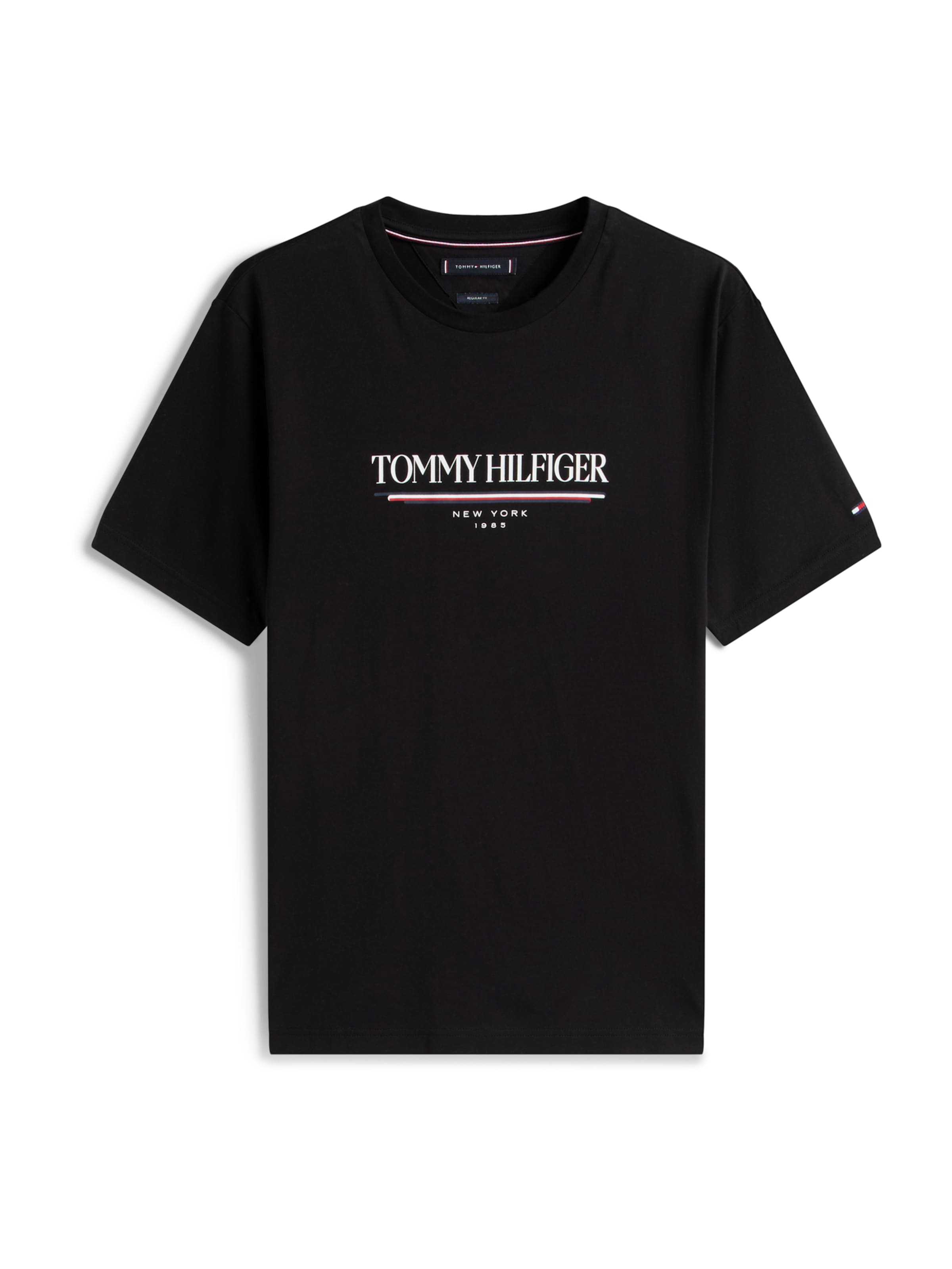 TOMMY HILFIGER Shirt in Black: front