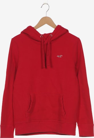 HOLLISTER Sweatshirt & Zip-Up Hoodie in XS in Red: front