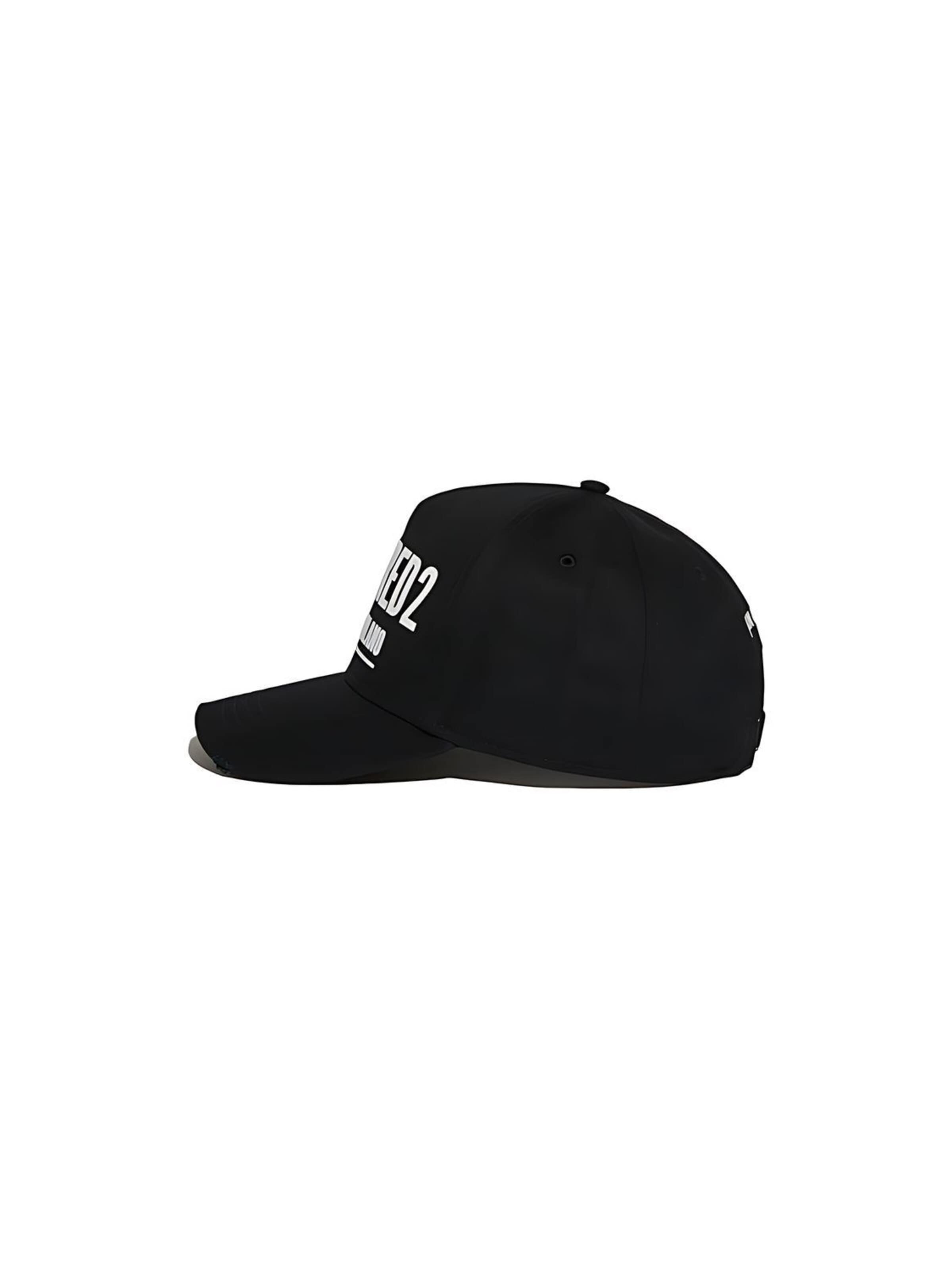 DSQUARED2 Cap 'Ceresio 9 Milano'‌‌‌ in Schwarz