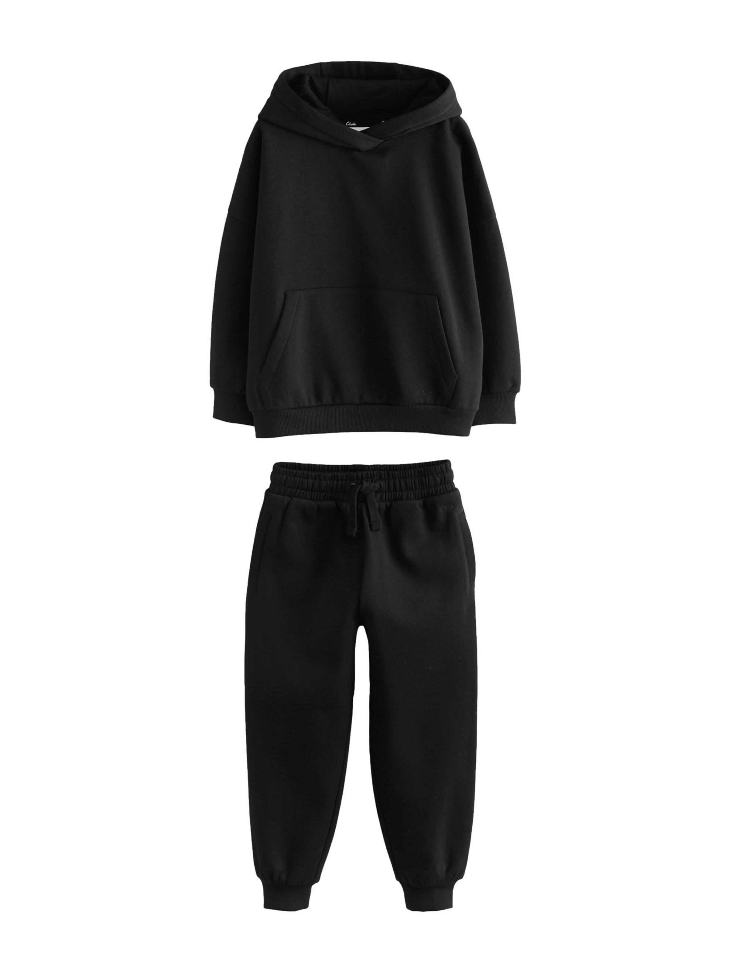 CLARKS Sweatsuit in Black: front