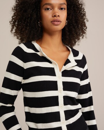 WE Fashion Knit cardigan in Black