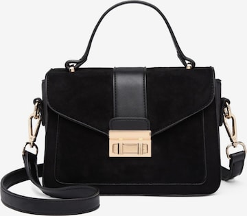 Miss Lulu Schultertasche in Schwarz: Vorderseite