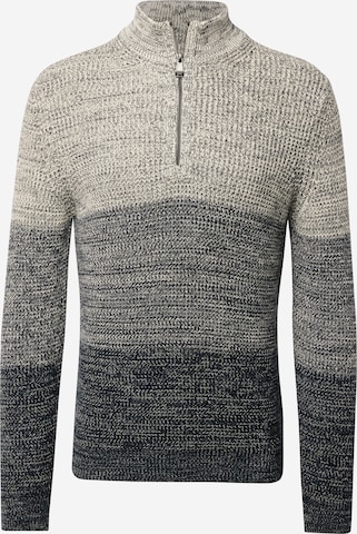 JOOP! Jeans Sweater 'Damian' in Grey: front