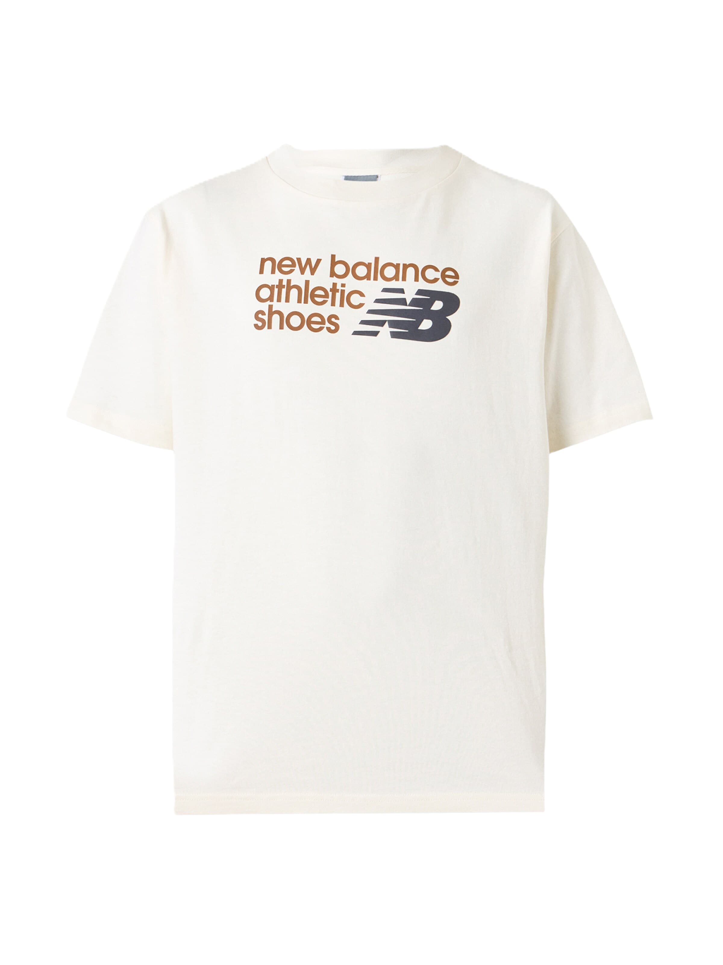 new balance T-Shirt in Weiß: Vorderseite