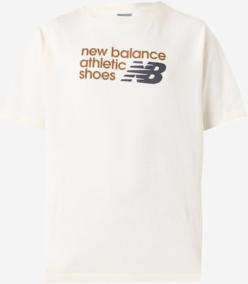 new balance T-Shirt in Weiß: Vorderseite