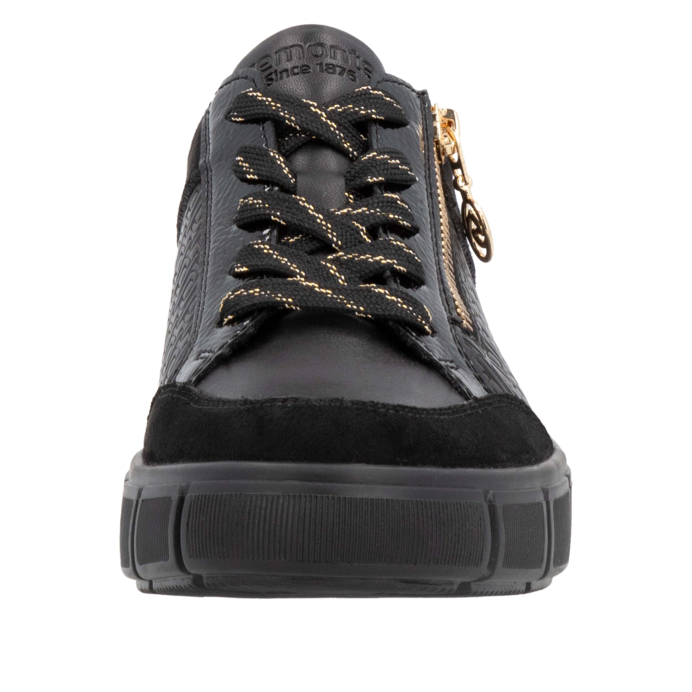 Baskets basses 'D1T00' REMONTE en noir