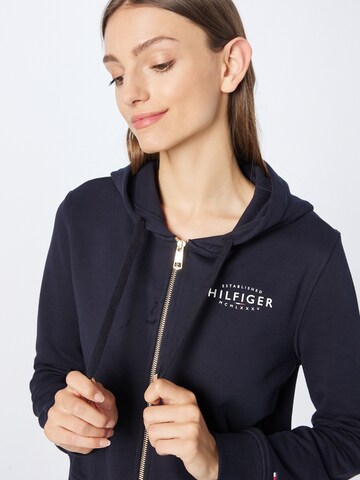 TOMMY HILFIGER Sweatjakke i blå