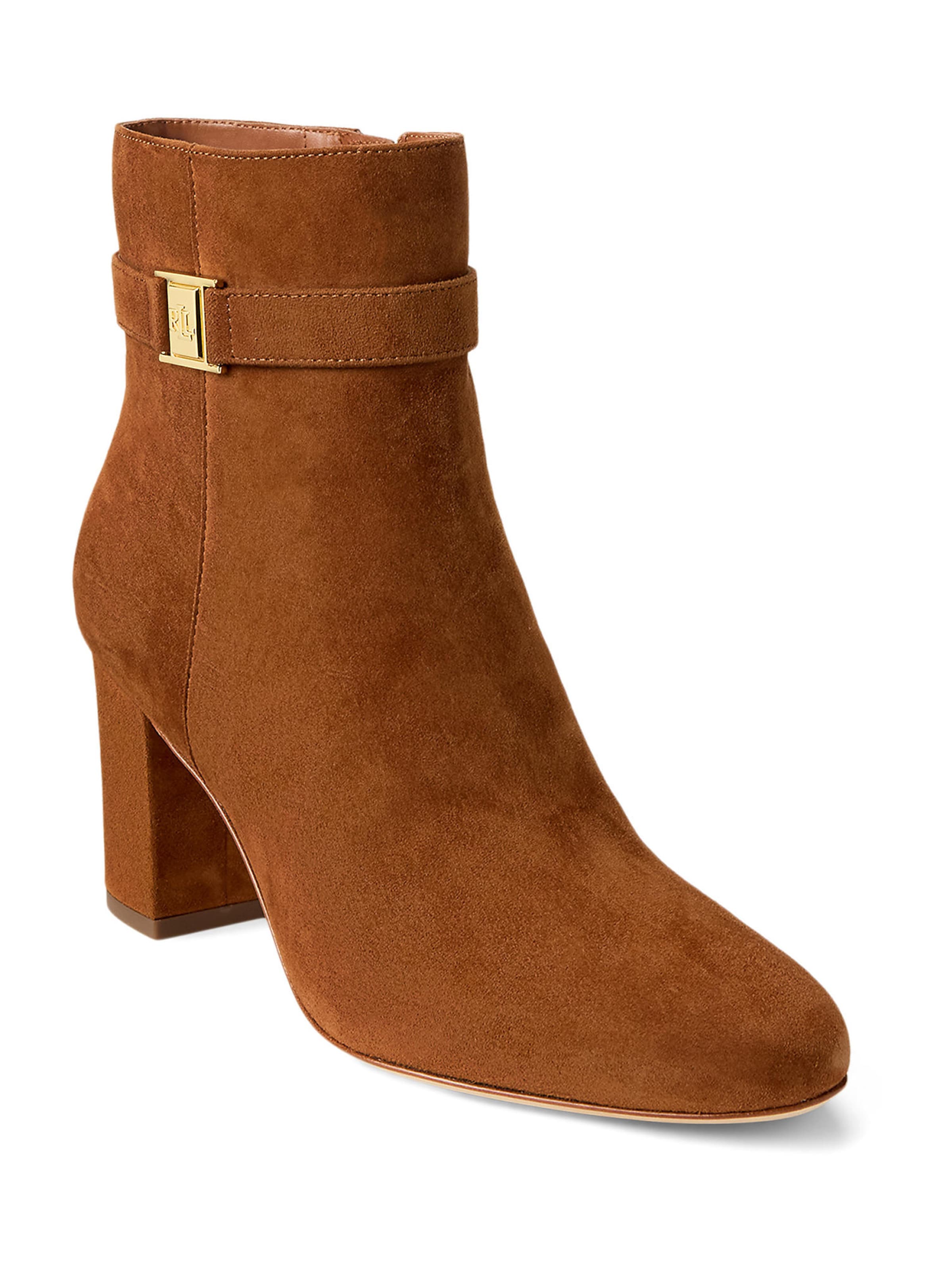 Bottines 'KELLIE' Lauren Ralph Lauren en marron