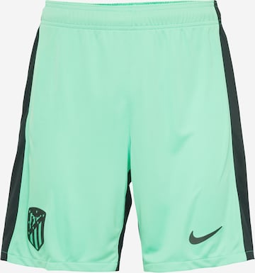 Regular Pantaloni sport de la NIKE pe verde: față