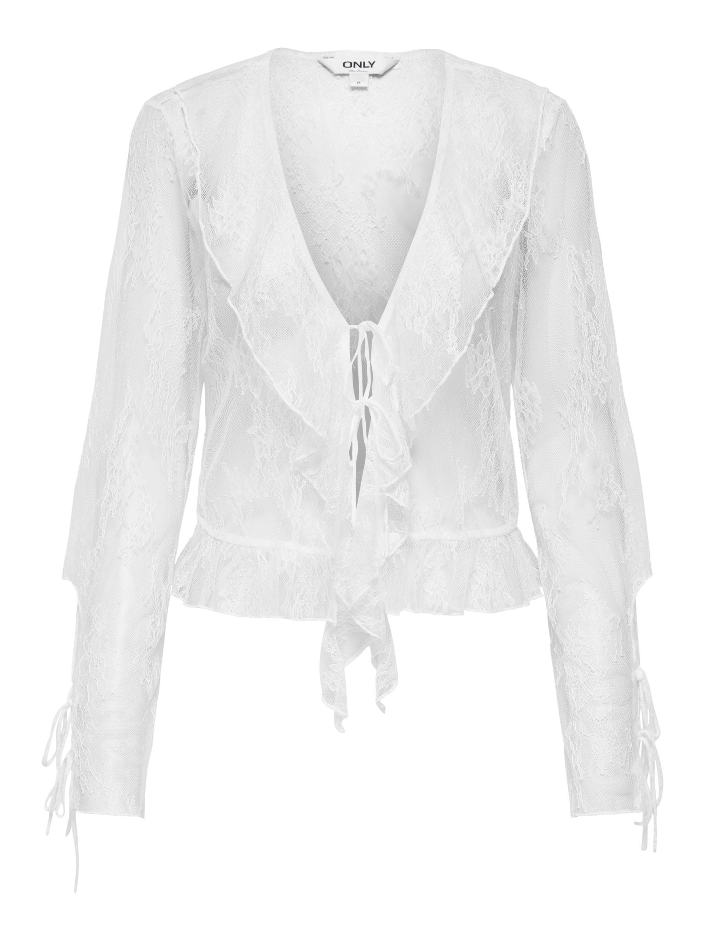 ONLY Blouse 'ONLCalibea' in Wit: voorkant