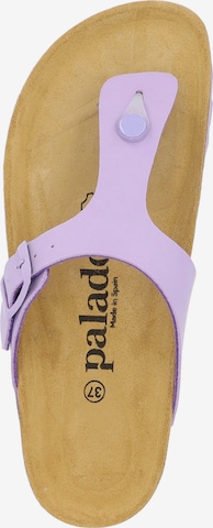 Palado T-Bar Sandals 'Kos' in Purple