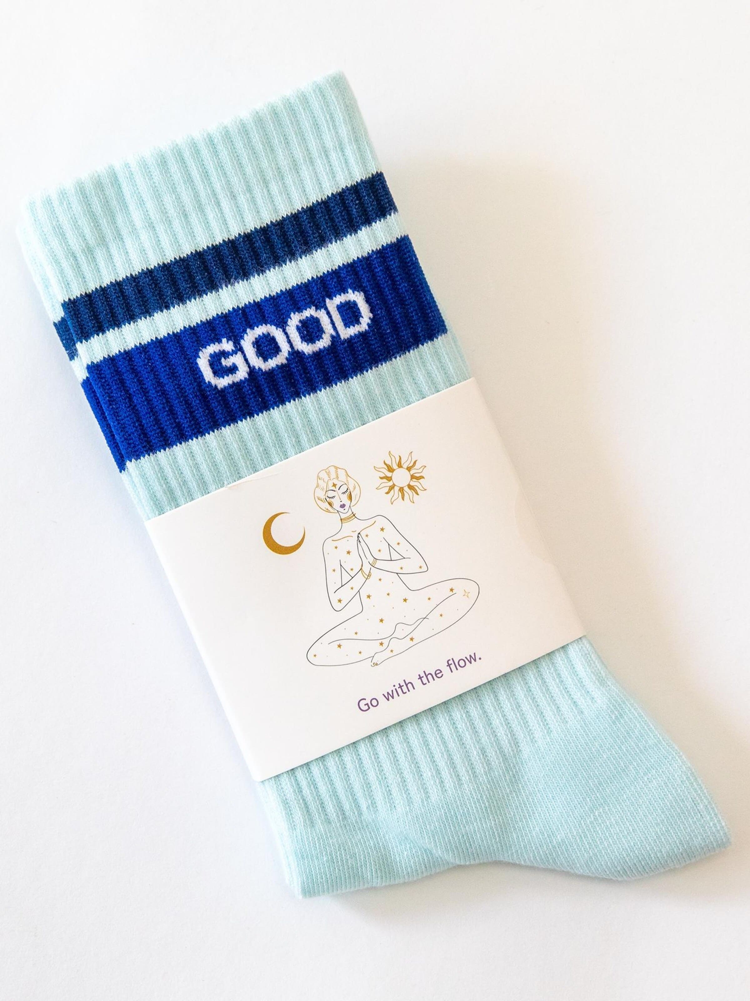 Divasya Socks 'Good Karma' in Blue