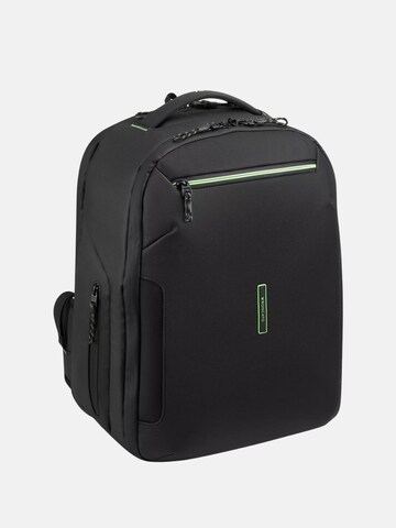 Roncato Backpack 'RONCATO ZAINO UNDERSEAT VUELING/WIZZAIR/RYANAIR 2 COMP ZAINO' in Black