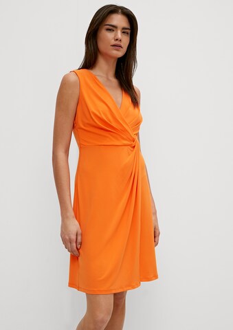 COMMA Kleid in Orange: predná strana