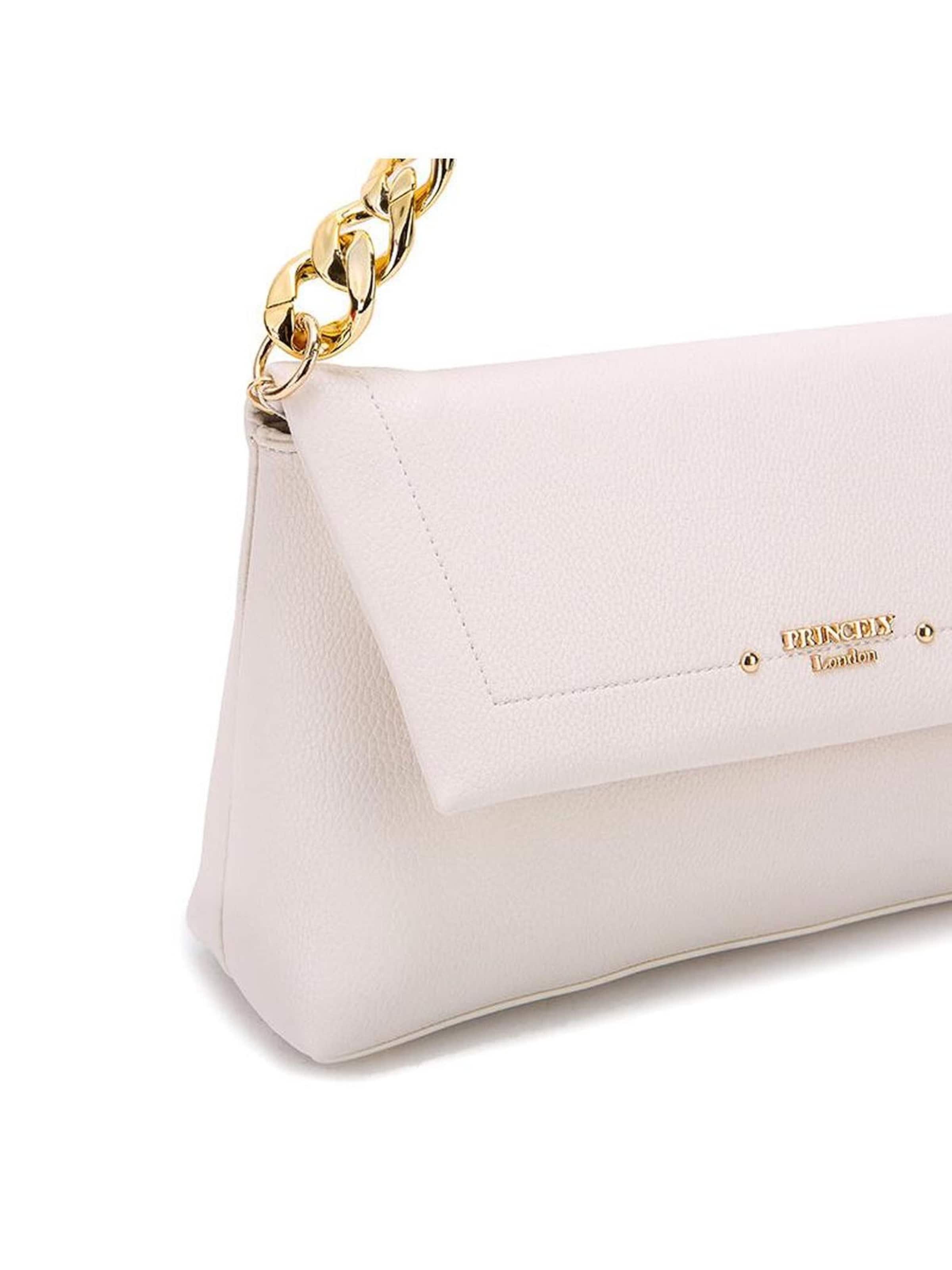 Princely London - Bolso de hombro 'Peggy' en blanco