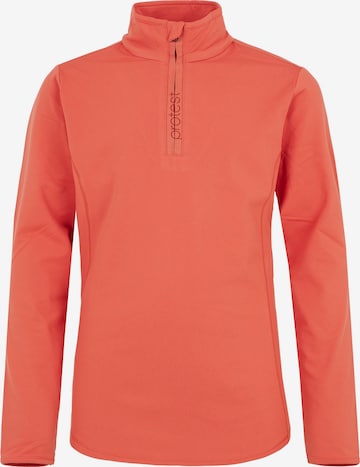 PROTEST Sportsweatshirt 'FABRIZOY JR' in Rot: Vorderseite