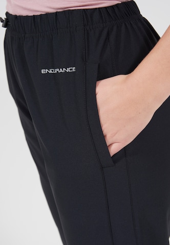 ENDURANCE Regular Sportbroek 'Tengah XQL' in Zwart