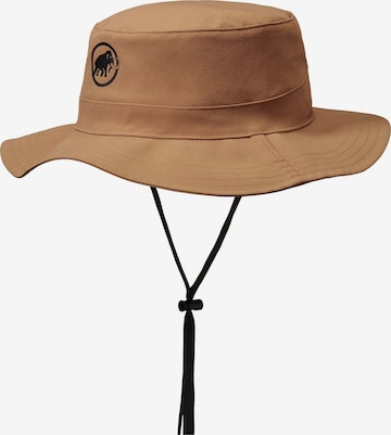 MAMMUT Hut 'RUNBOLD' in Braun: Vorderseite