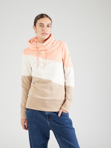 Sweat-shirt 'RUMIKA' Ragwear en orange : devant