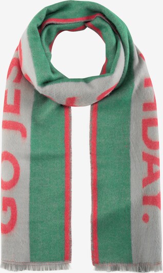 CODELLO Schal in grau / grün / rot, Produktansicht