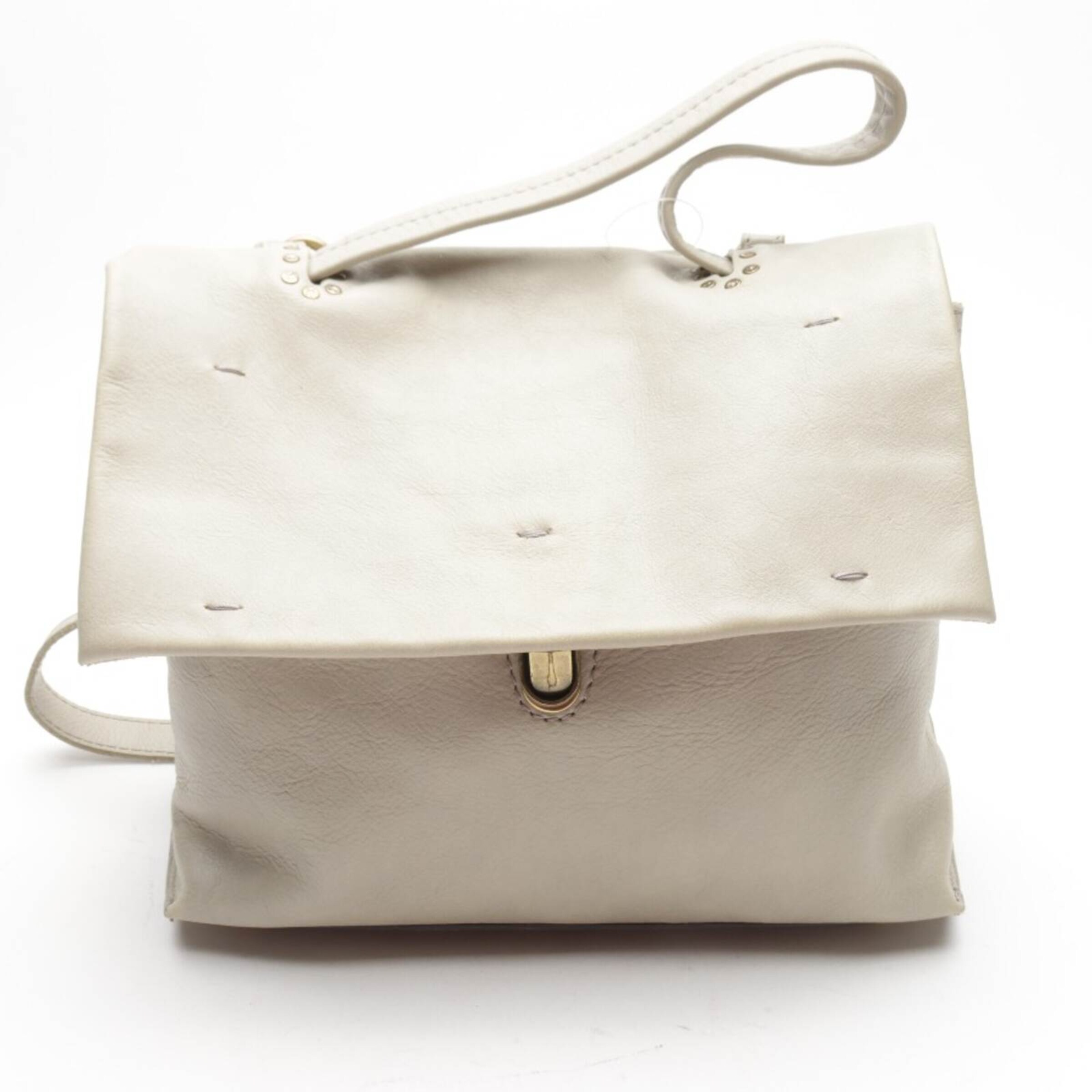 Campomaggi Handtasche One Size in Grau: Vorderseite