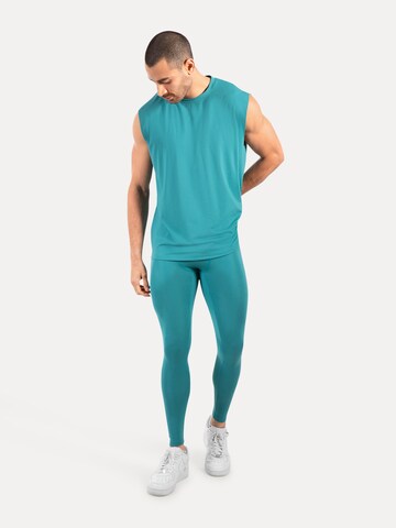 Coupe slim Pantalon de sport 'Xion' Smilodox en bleu
