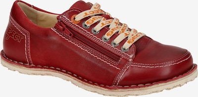 EJECT Schnürschuh in rot, Produktansicht