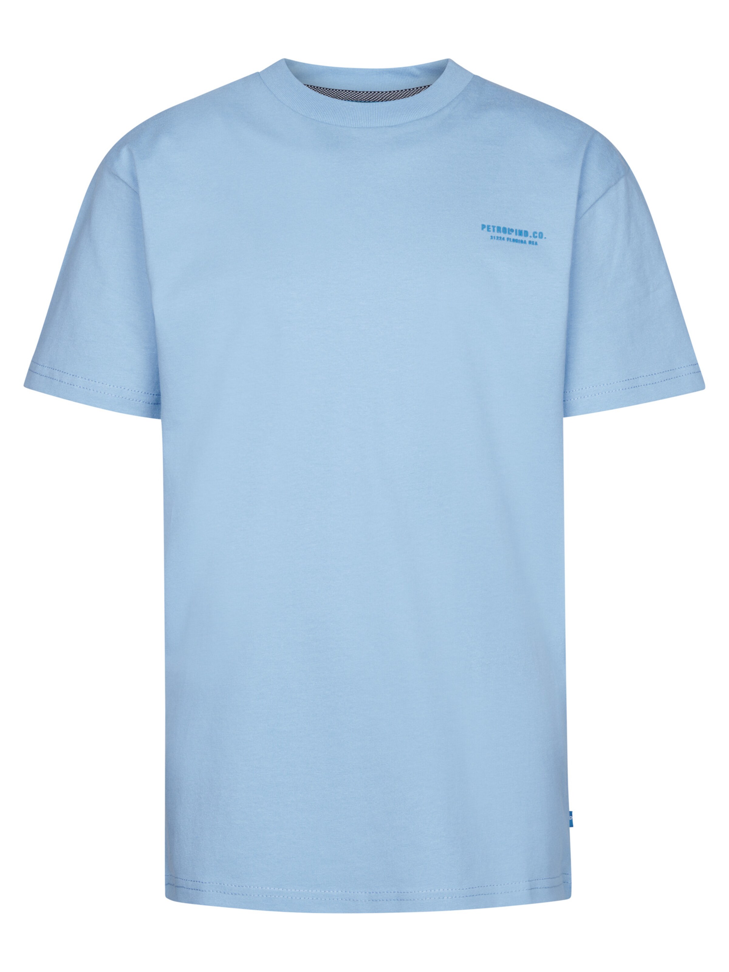 zils Petrol Industries T-Krekls 'Nautical': no priekšpuses