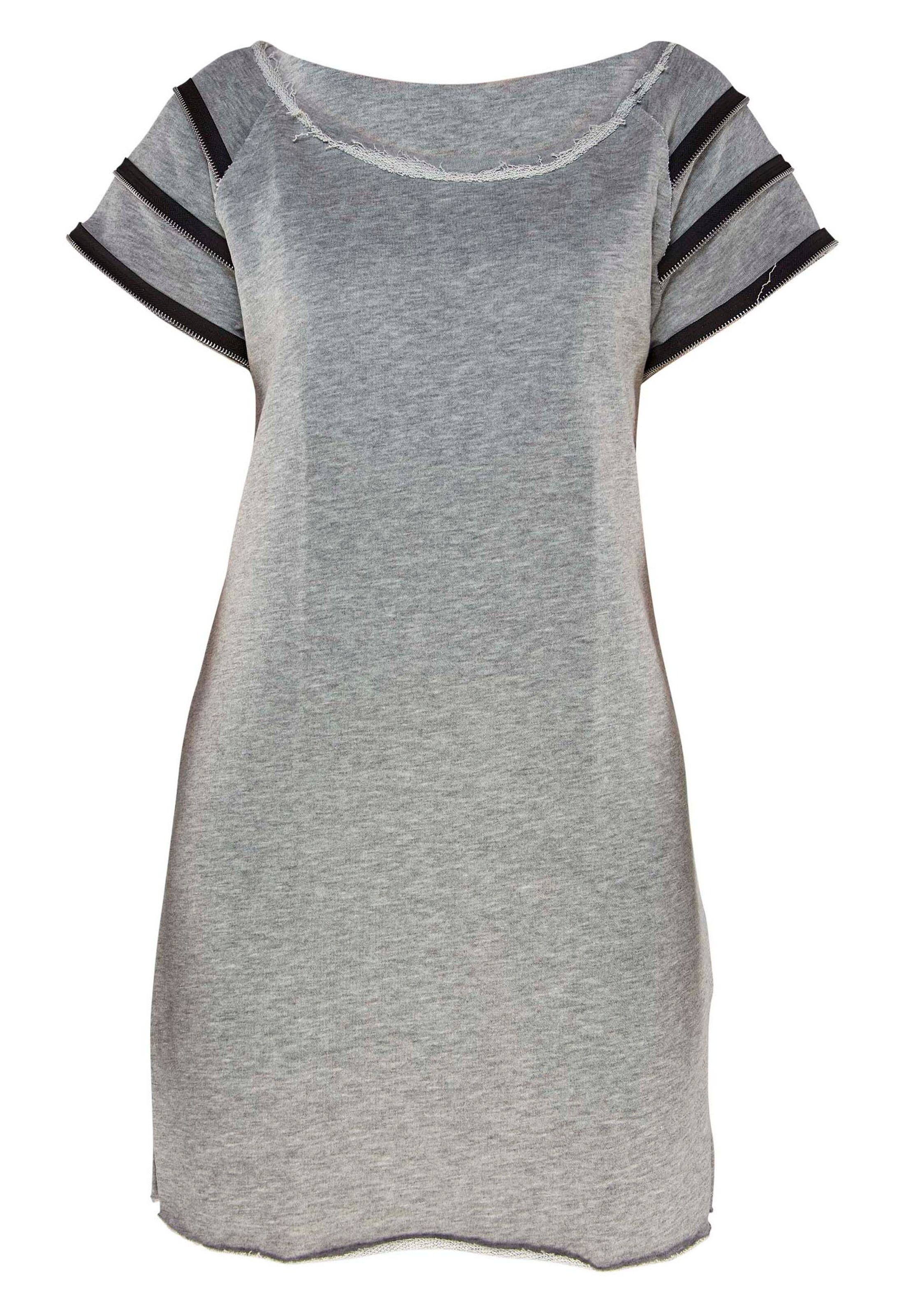 TOOche Kleid 'New Sporty' in Grau: Vorderseite