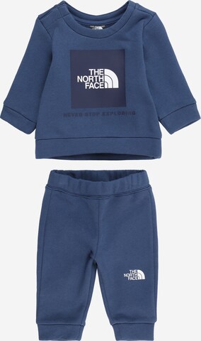 THE NORTH FACE Träningsdräkt i blå: framsida